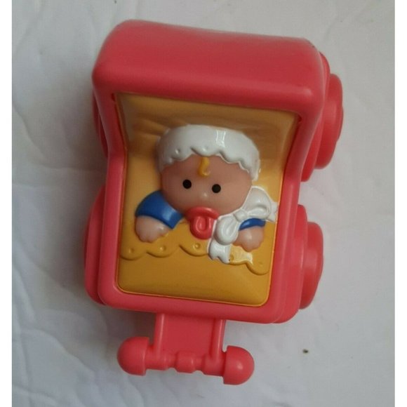 Lot of 16 Fisher Price Little People Village Pieces Ice Cream - Picture 5 of 12